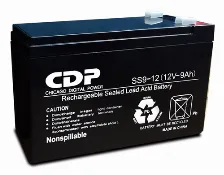 Bateria Para Ups Cdp Slb12-9 Sealed Lead Acid (vrla), 12 V, 9 Ah, Negro